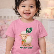 Funny Sheep Eid Adha funny Baby TShirt