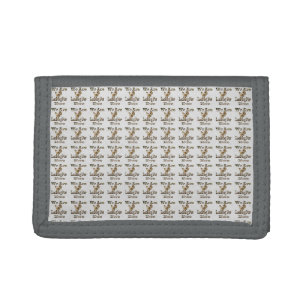 Funny Sheep, Farmers Market, Tri-fold Wallet