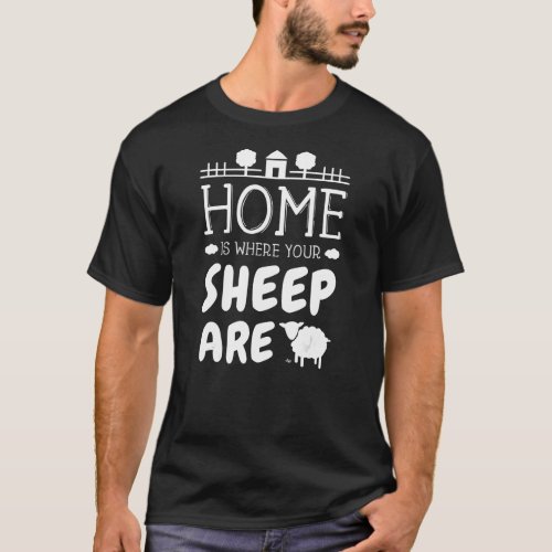 Funny Sheep I Animal Lamb Farmer Farm T_Shirt