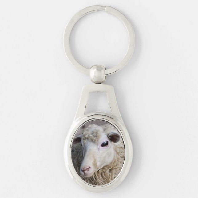 Funny Sheep Keychain (Front)