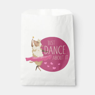 Funny Sheep Message - Just Dance About It 1 Favor Bag