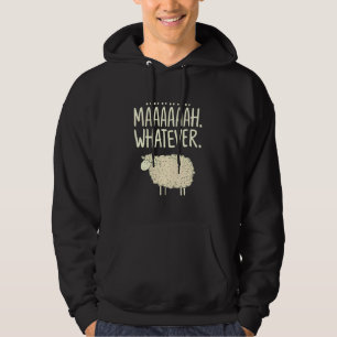 Funny Sheep Saying Humour Hoodie