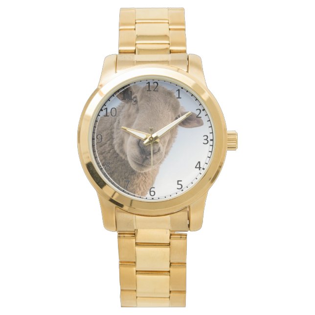 Funny sheep selfie watch (Front)