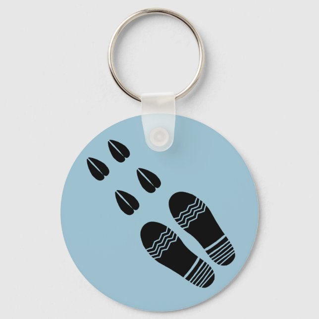 funny Sheep Shagger Keychain (Front)