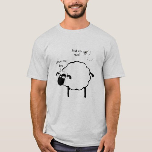 Funny Sheep T_shirt