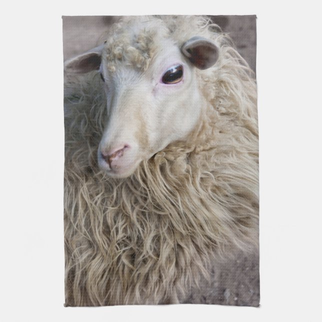 Funny Sheep Towel (Vertical)