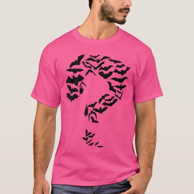 Funny Sheldon Nerdy Bats Question Mark Comic Hero  T-Shirt (Front)