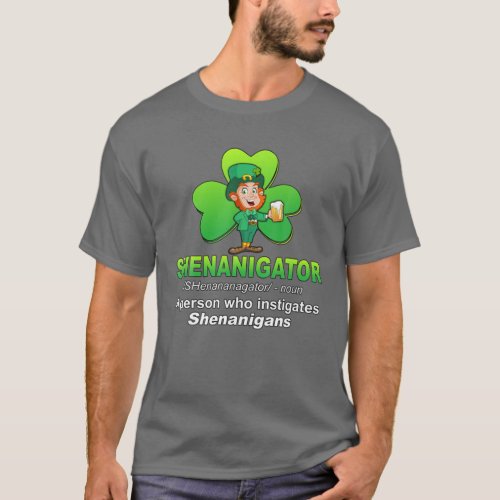 Funny Shenanigator Definition Shenanigans Coordina T_Shirt