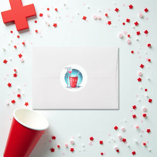 Funny "She's Going to call the Shots" Nurse Grad Classic Round Sticker