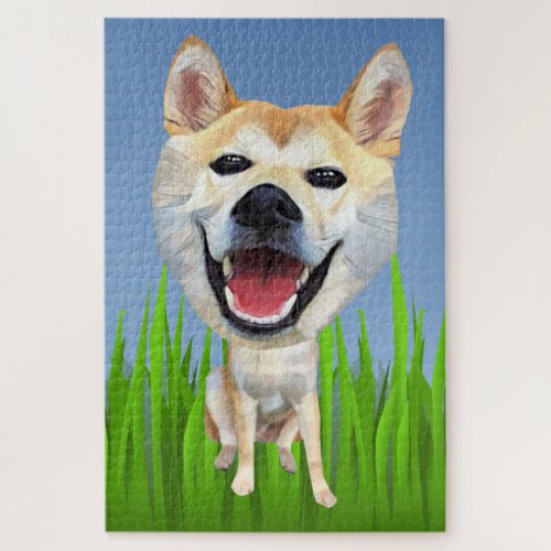 Funny Shiba Inu 1014 Piece Difficult Puzzle