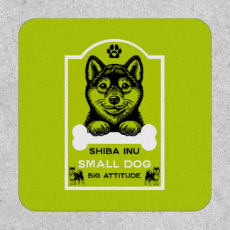 Funny Shiba Inu Dog Lover Patch