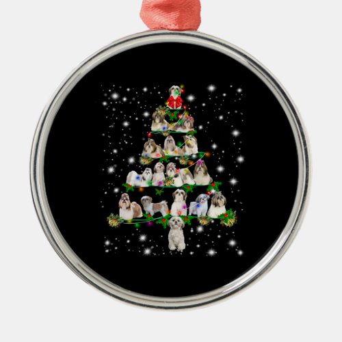 Funny Shih Tzu Dog Christmas Tree Ornaments Decor