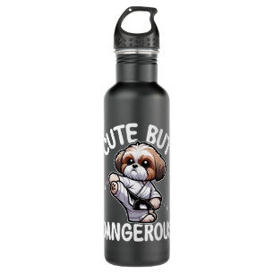 Funny Shih-Tzu Dog Stainless Steel Water Bottle