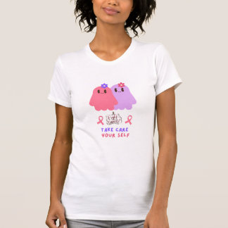 funny shirt breast cancer awareness with ghost