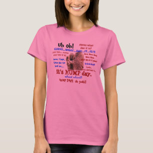 Funny Shirt, Hump Day Camel (full text) T-Shirt