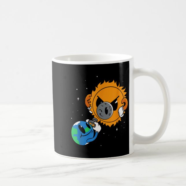 Funny Shirt Solar Eclipse Coffee Mug (Right)