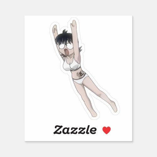 funny Shizuku Murazaki hunter x hunter anime Sticker