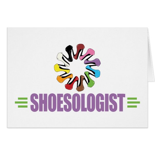 Funny Shoe Lover Cards (Front Horizontal)