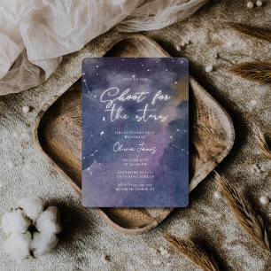 Funny, Shoot for the stars graduation party  Invitation