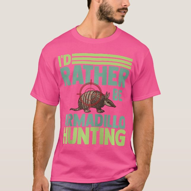 Funny Shooting Wildlife Animals 	 Baseball T-Shirt (Front)