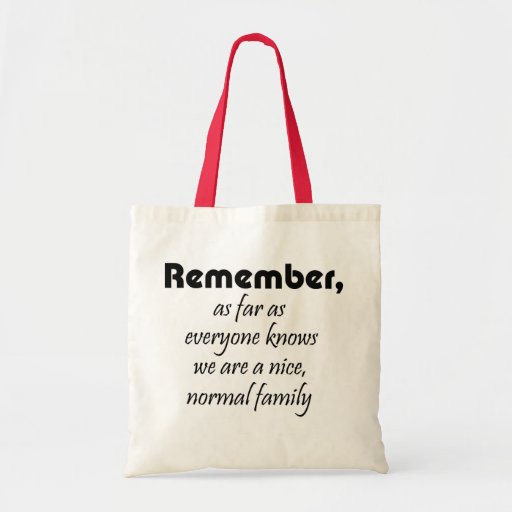 Funny shopping bags family tote gift ideas gifts | Zazzle
