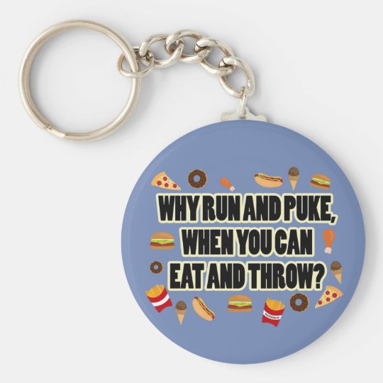 Funny Shot Put, Discus Thrower Keychain Gift