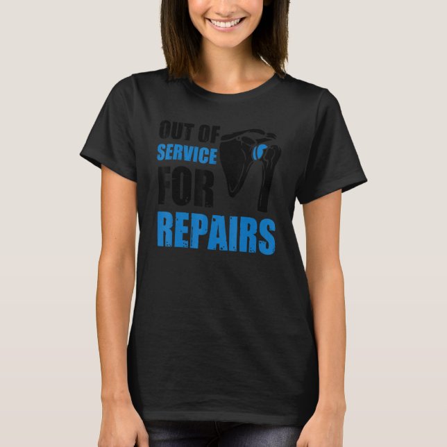 Funny Shoulder Surgery_1 T-Shirt (Front)