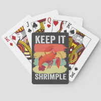 Funny Shrimp Shellfish Keep it Shrimple Fishing 