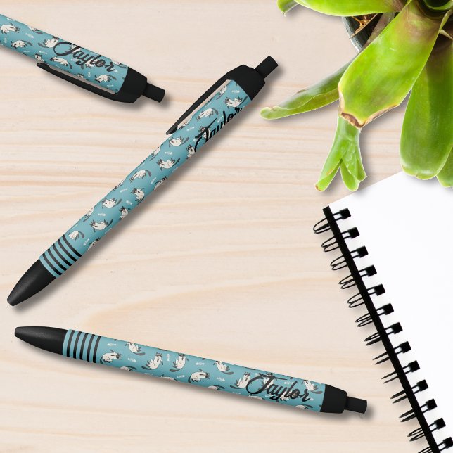 Funny Siamese Cat Pattern Personalized Pen (It's purrrfect to write with this pen)