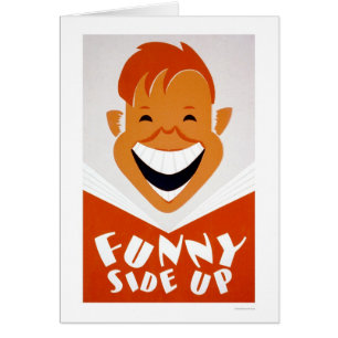 Funny Side Up Reading 1939 WPA Cards
