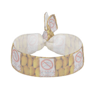 Funny Sign 'Do not touch mango' Elastic Hair Tie