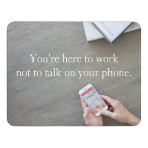 Funny Sign for Office