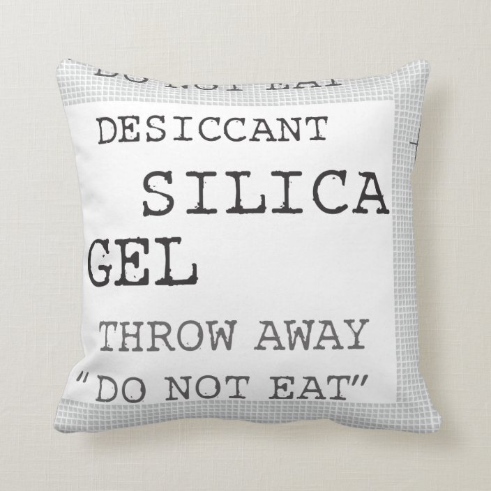 Funny Silica Gel Dessicant Joke Pillow