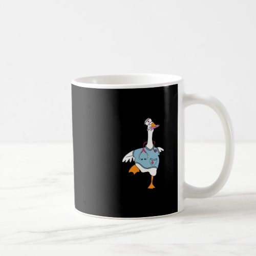 Funny Silly Goose Nurse Club School Nurse Student  Coffee Mug