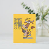 funny silly holy cow cartoon character (Standing Front)
