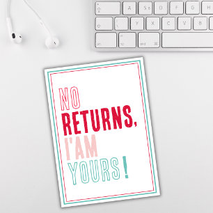 Funny Silly Humorous Valentine Love Couple  Holiday Card