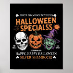 Funny Silver Shamrock Novelties Halloween Specials Poster