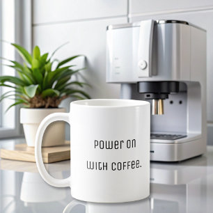 Funny Simple Modern Coffee Mug