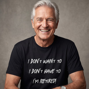 Funny Simple Retirement Grandpa T-Shirt
