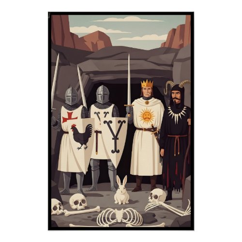 Funny Sir Lancelot and Tim the Enchanter spoof