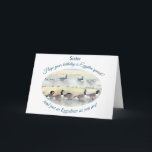 Funny Sister Eggstra Special Bird Birthday Card<br><div class="desc">Hope Your Birthday is Eggstra Special fun Birthday card for a special Sister. Bound to bring a smile and counterbalanced by a beautiful watercolor painting of Canadian geese, one of our most well-liked birds. From an original painting of Canada geese at Slimbridge Wetland Reserve. The geese are renowned for their...</div>