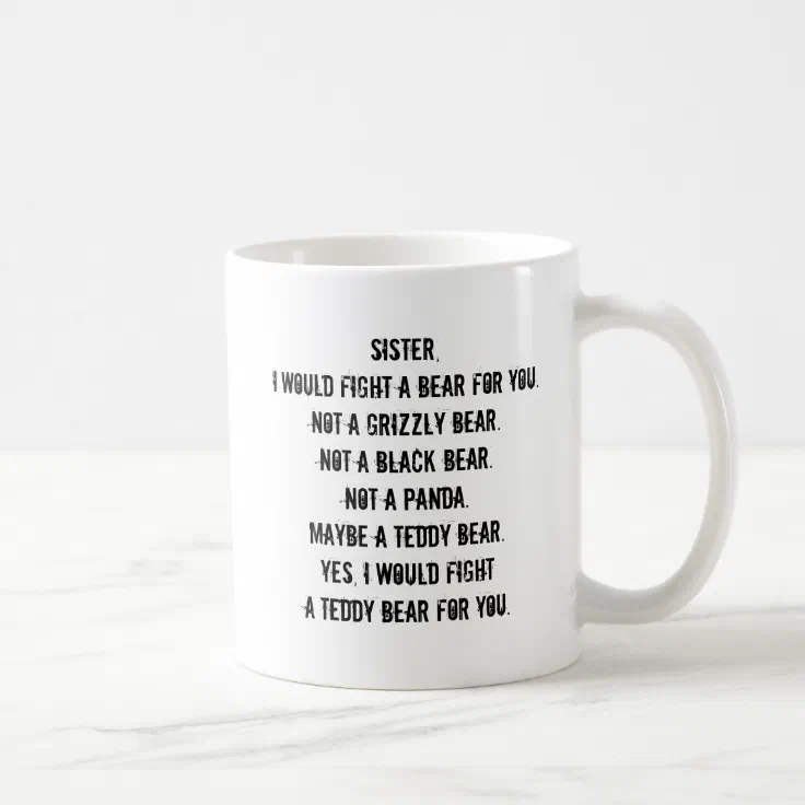Funny Sister Gift Mug | Zazzle Funny Sister Gift Mug | Zazzle