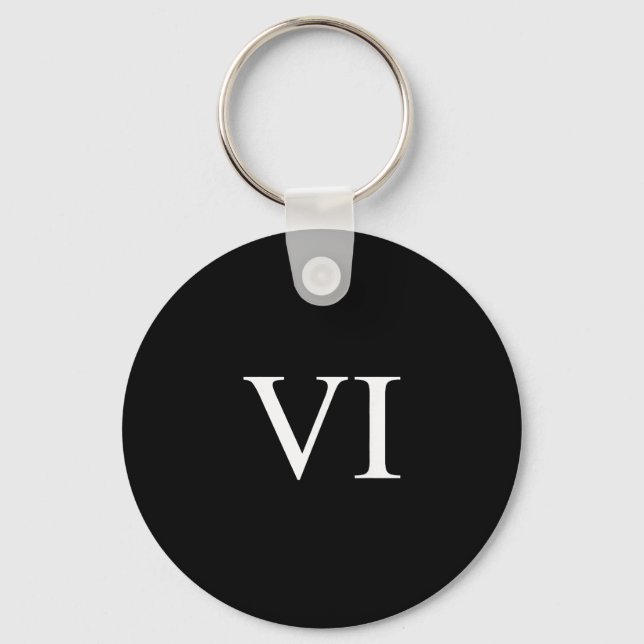 Funny Six Seven 67 Meme Matching Couple Halloween  Keychain (Front)
