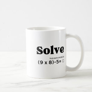Funny Six Seven 67 Meme Pemdas School Math Teacher Coffee Mug