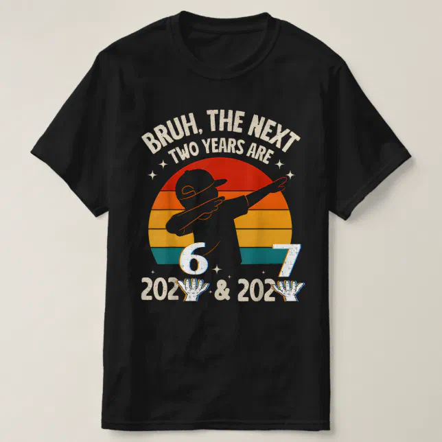 Funny Six Seven “67” NYE Kids New Year 2026-2027 T-Shirt | Zazzle