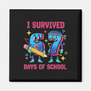 Funny Six Seven 67 School Meme Number Humor Magnet