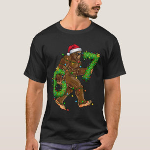 Funny Six Seven 6 7 Meme Bigfoot Christmas Shirts