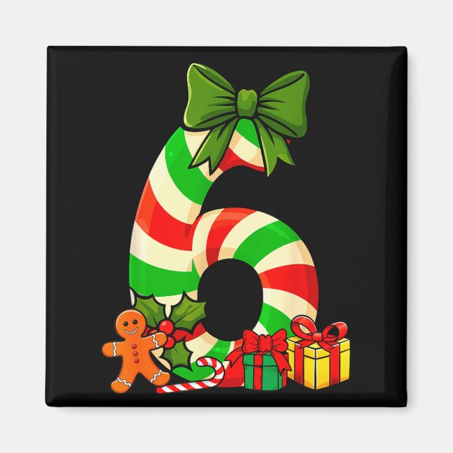 Funny Six Seven 6 7 Meme Couple Christmas For Men  Magnet (Front)