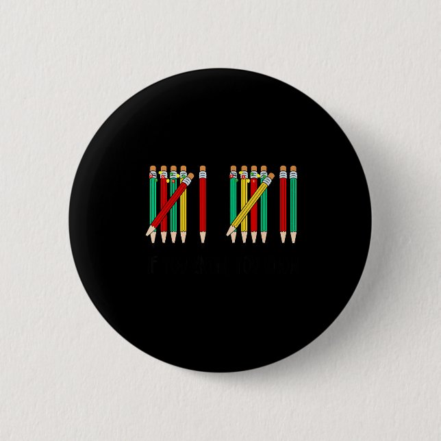 Funny Six Seven 6 7 Meme Gen Alpha 67 If You Know  Button (Front)