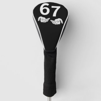 Funny Six Seven 6 7 Meme Gen Alpha Slang 6 7 Hands Golf Head Cover